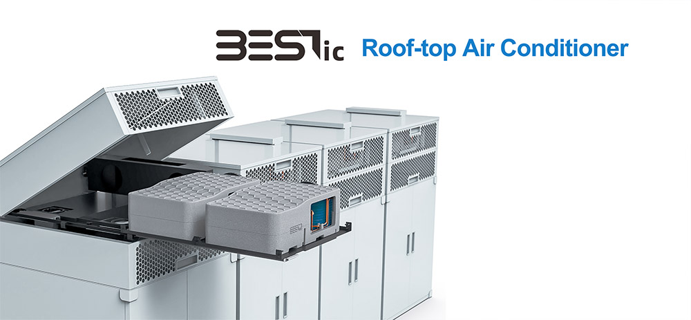 Roof-top BESS Air Conditioner