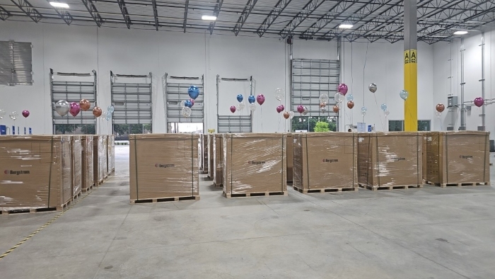 Bergstrom’s New Factory in Texas Shipped First Batch of Chiller Units
