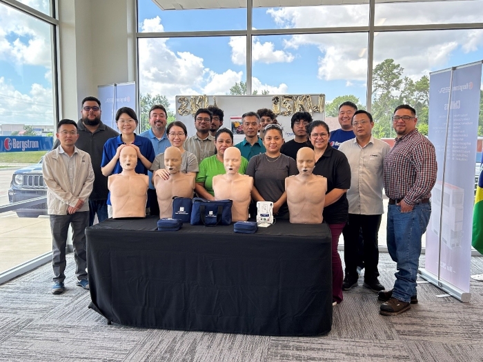 Bergstrom Houston Team Completes Red Cross First Aid Certification Training